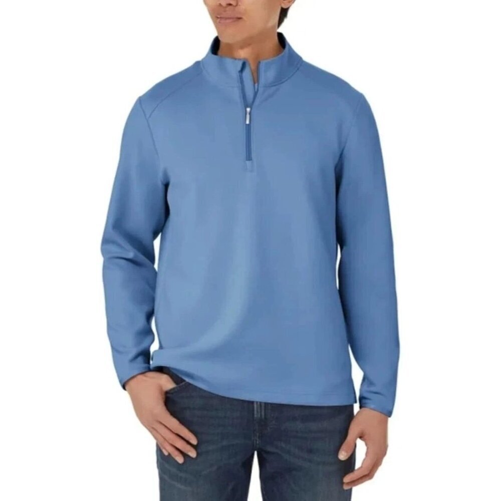 NEW Kirkland Signature Men's M Pullover Scuba Active Sweatshirt Stretch G1542